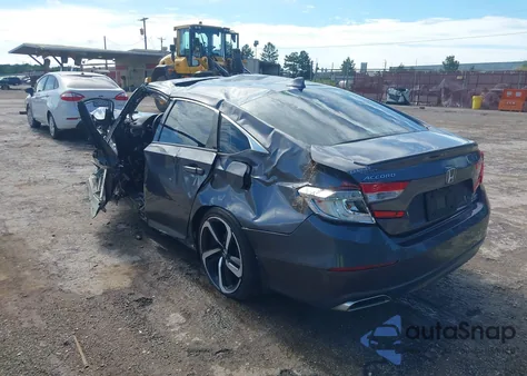 2018 Honda Accord Sport 2.0T from USA, damaged, VIN 1HGCV2F38JA026564